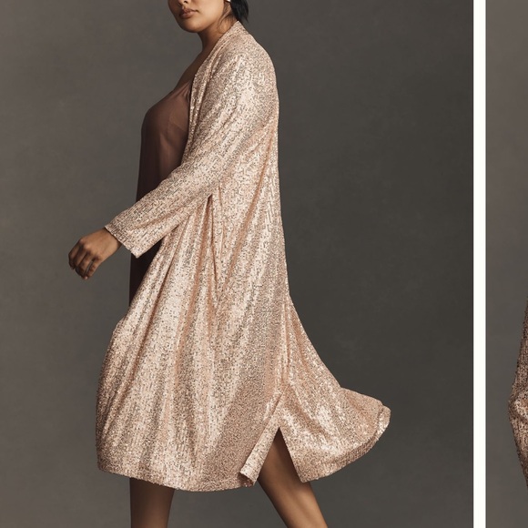 Anthropologie Mare Mare Sequin Duster - Picture 3 of 7